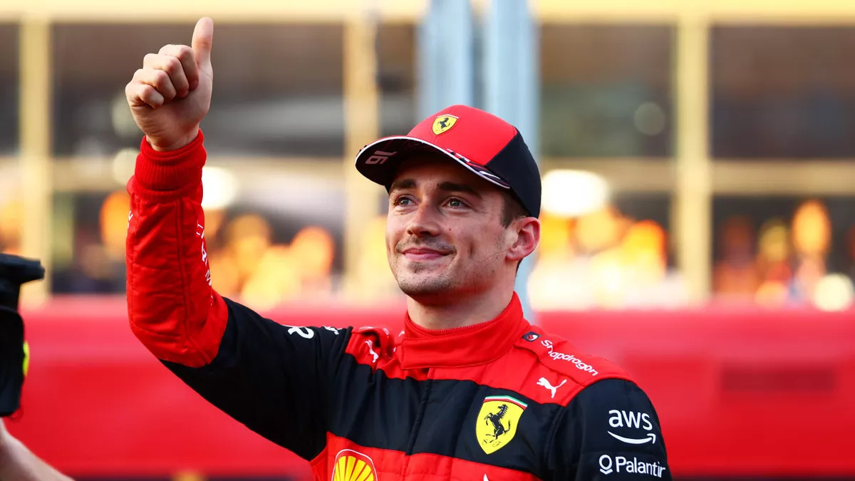 Charles Leclerc on Pole in Australia