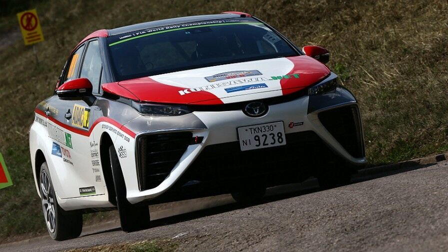 Hydrogen Powered Car to Make a Debut at WRC Ypres Rally