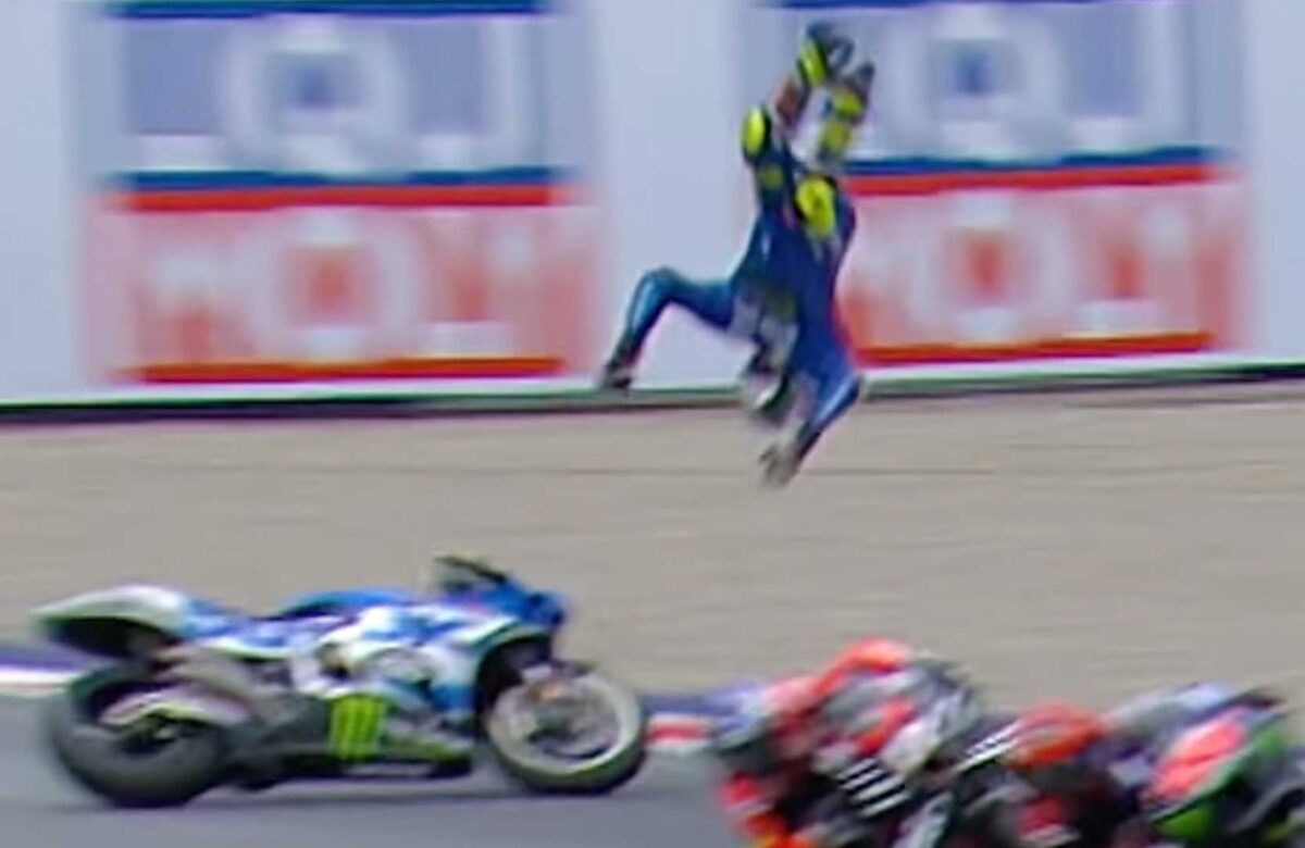 Joan Mir, MotoGP, Race, Crash